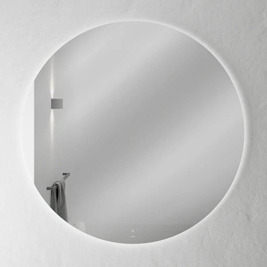 Pulcher Coco Backlight PM3-120 - Ø120 cm. LED-bakgrundsbelyst spegel med imskydd