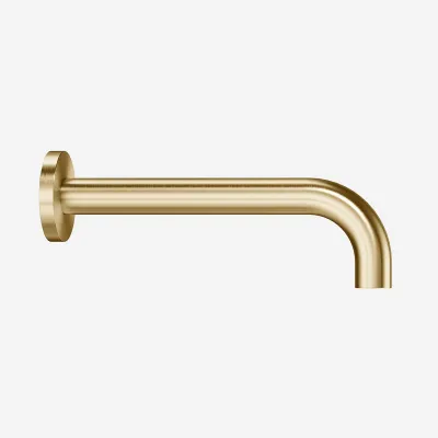 Semplice SSP420 - Tubpip 20 cm, PVD Borstad Mässing