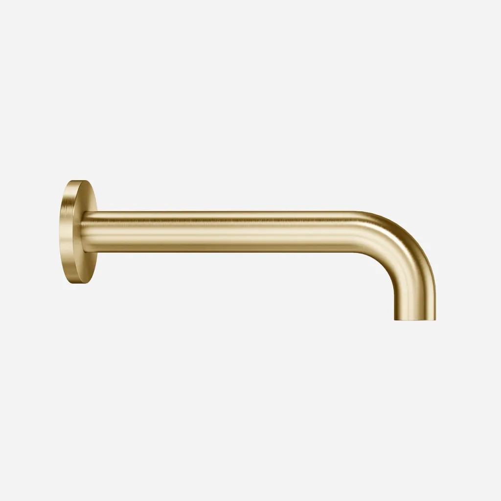 Semplice SSP2622 - 22 cm pip, PVD Borstad mässing