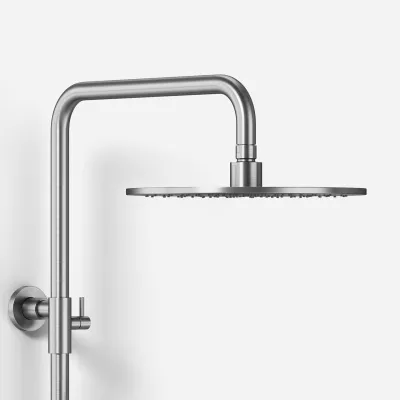 ArkiLife AVAO AABT900 S02 - Termostatsats Ø30 Wellness Rain, Borstat Rostfritt Stål