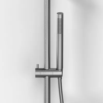ArkiLife AVAO AABT900 S02 - Termostatsats Ø30 Wellness Rain, Borstat Rostfritt Stål