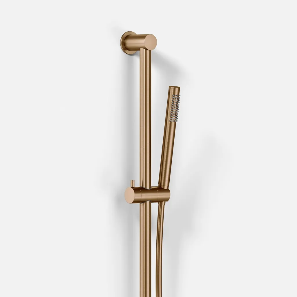 ArkiLife AVAO AABT204 S02 - Termostat inkl. Duschset, Stick, PVD Borstad Koppar