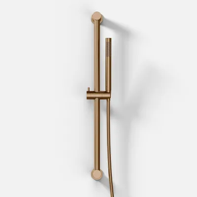 ArkiLife AVAO AABT204 S02 - Termostat inkl. Duschset, Stick, PVD Borstad Koppar