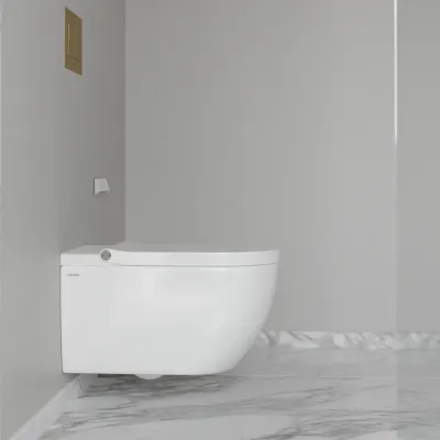 Aqualux PAX2-R Duschtoilet - LuxDusch Bidéfunktion och mjukstängande sits med värme