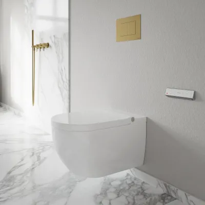 Aqualux PAX2-R Duschtoilet - LuxDusch bidéfunktion & soft-close sits