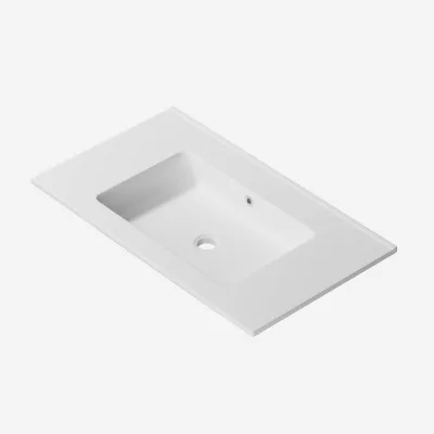 ArkiLife Ceramo® AC8046 - Mattvit, utan kranhål