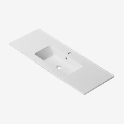 ArkiLife Ceramo® AC10036 - Matt vit, Ø35 mm kranhål
