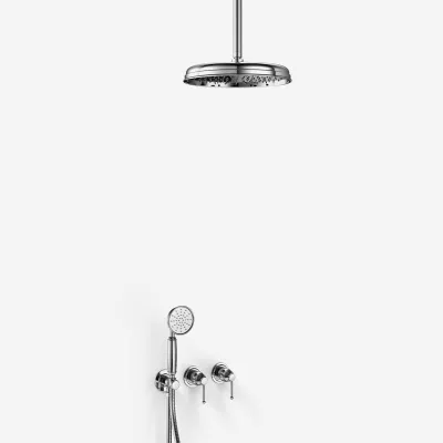 Hassel&Teudt HBR801 S04 - Duschset Ø31cm, Tak, Krom