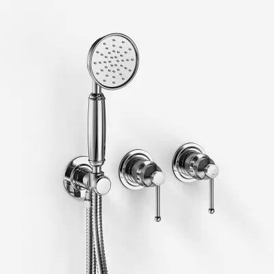 Hassel&Teudt HBR801 S04 - Duschset Ø31cm, Tak, Krom