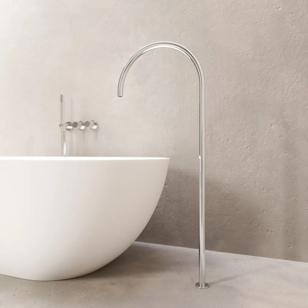 Semplice SBR801 S12 - Badkar/dusch, krom