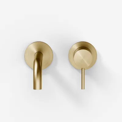 Semplice SHV502 S02 - 19 cm pip, PVD borstad mässing