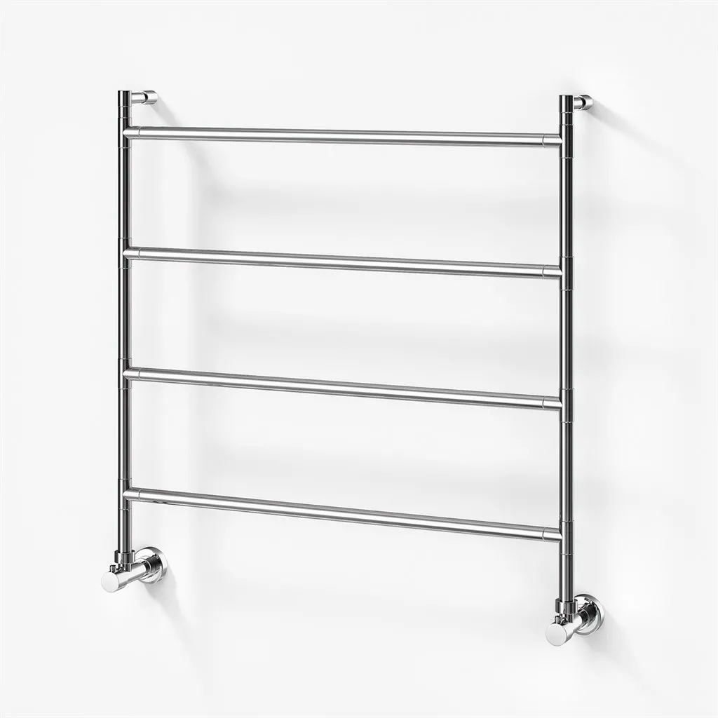Vetro Nostromo 482/4 - 80x80, Vattenburen handdukstork, Krom