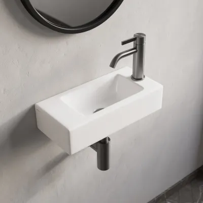 Brick 400 - Glansig vit