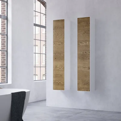 Copenhagen Chic CC3530 - Högskåp i Mattvid Corian® och Raw Wild Oak