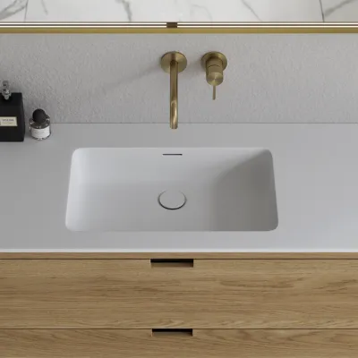 CPH Tapwork Soho 90 - MKII, fingergängade skåp i naturek inklusive Mathvid SolidTec® diskho