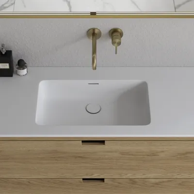 CPH Tapwork Soho 180D - MKII, fingergängade skåp i naturek inklusive Mathvid SolidTec® diskho