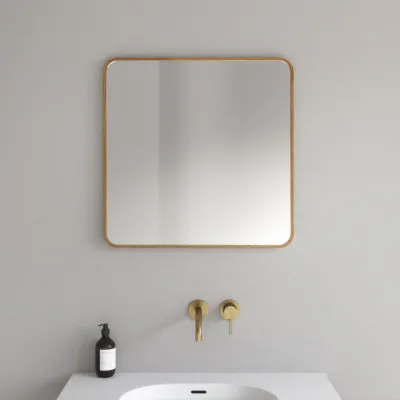 Noorwork NM6060 - 60x60 cm, Mirror, Oak