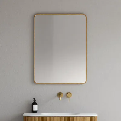 Noorwork NM6080 - 60x80 cm, Spegel med träram i oljad ek
