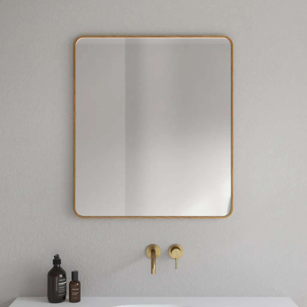 Noorwork NM7080 - 70x80 cm, Spegel, Ek