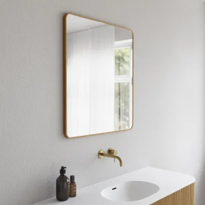Noorwork NM7080 - 70x80 cm, Spegel, Ek