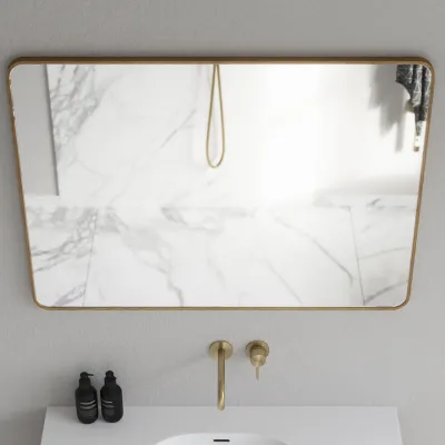 Noorwork NM7010 - 70x100 cm, Spegel med träram i oljad ek