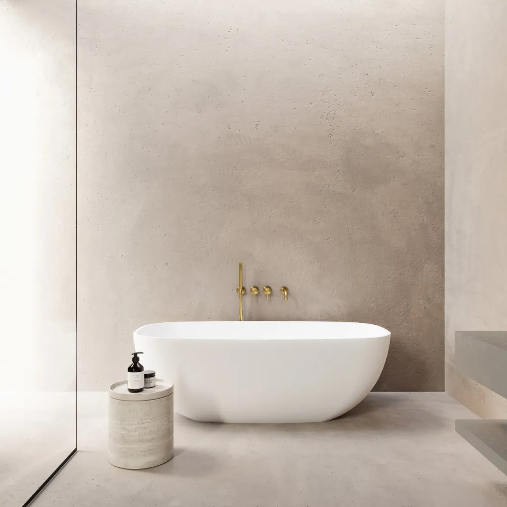 Semplice SBR801 S11 - Badkar/dusch, PVD borstad mässing