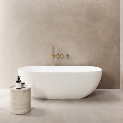 Semplice SBR801 S11 - Badkar/dusch, PVD borstad mässing