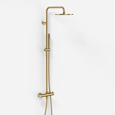 Semplice Rain DeLuxe SRL02 - SmartTerm Ø25 EasyClean, PVD borstad mässing