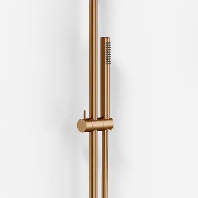 Semplice Rain DeLuxe SRL02 - SmartTerm Ø25 EasyClean, PVD borstad koppar