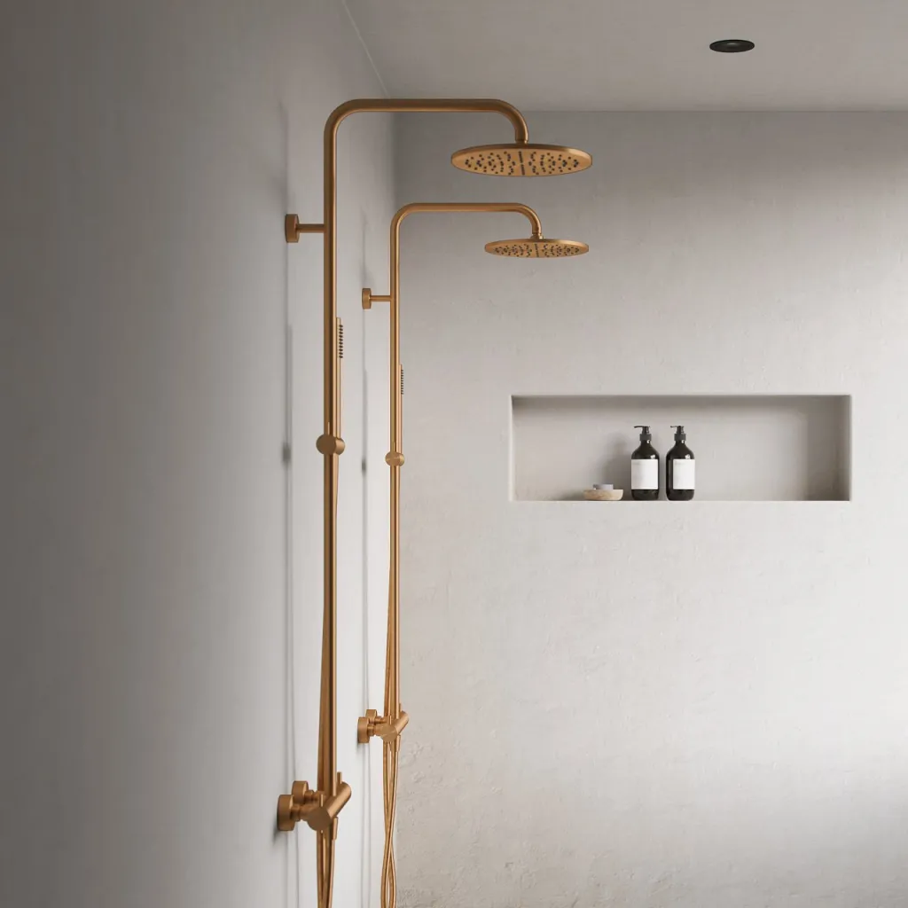 Semplice Rain DeLuxe SRL02 - SmartTerm Ø25 EasyClean, PVD borstad koppar