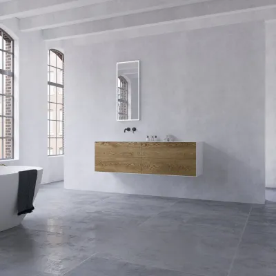 Copenhagen Chic 160L - MKII, Mathvid Corian® med rå vild ek