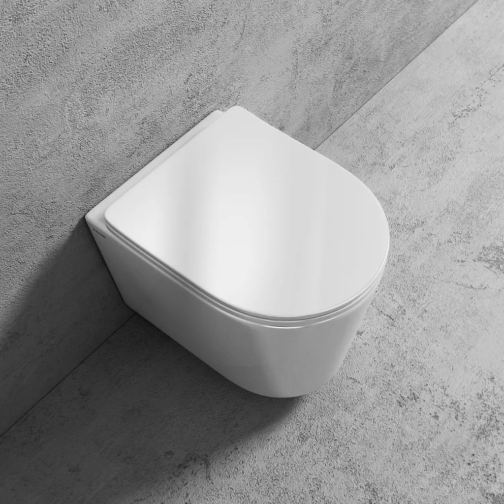 Mood PM-18 - Toalett 52,5 cm, Vit, Vortex + EasyClean-beläggning