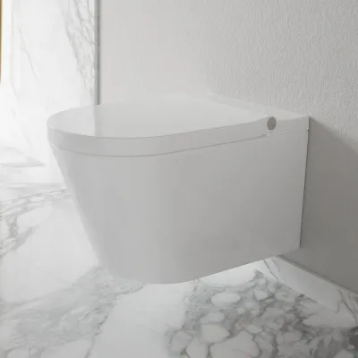 Aqualux PAX2-S Duschtoilet - MKII, LuxDusch Bidéfunktion & Mjukstängande sits med Uppvärmd Vortex Flush Vit