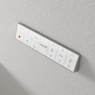 Aqualux PAX2-S Duschtoilet - MKII, LuxDusch Bidéfunktion & Mjukstängande sits med Uppvärmd Vortex Flush Vit