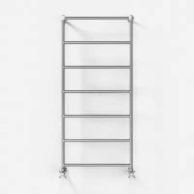 Hassel&Teudt HTH116 - 52 x 116 cm, Krom