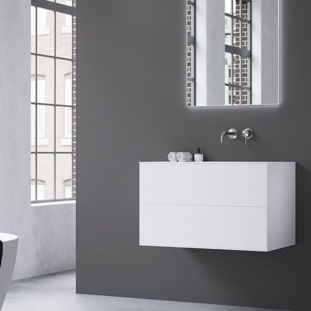 Copenhagen Chic 80 - MKII Badrumsmöbler, Corian®, Mathvid