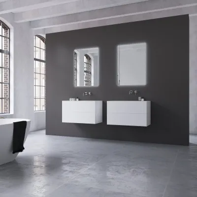 Copenhagen Chic 80 - MKII Badrumsmöbler, Corian®, Mathvid