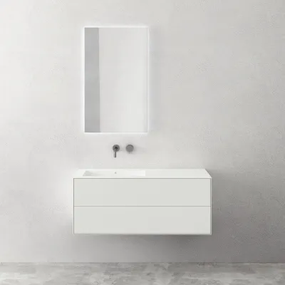 Copenhagen Chic II 120L - MKII - Badrumsmöbler, Corian®, Mathvid