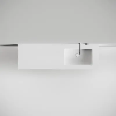Copenhagen Chic 160R - MKII - Badrumsmöbler, Corian®, Mathvid