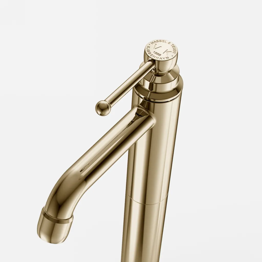 Hassel&Teudt HHV401 S01 - HEP01, Polerad mässing Naturfärgad