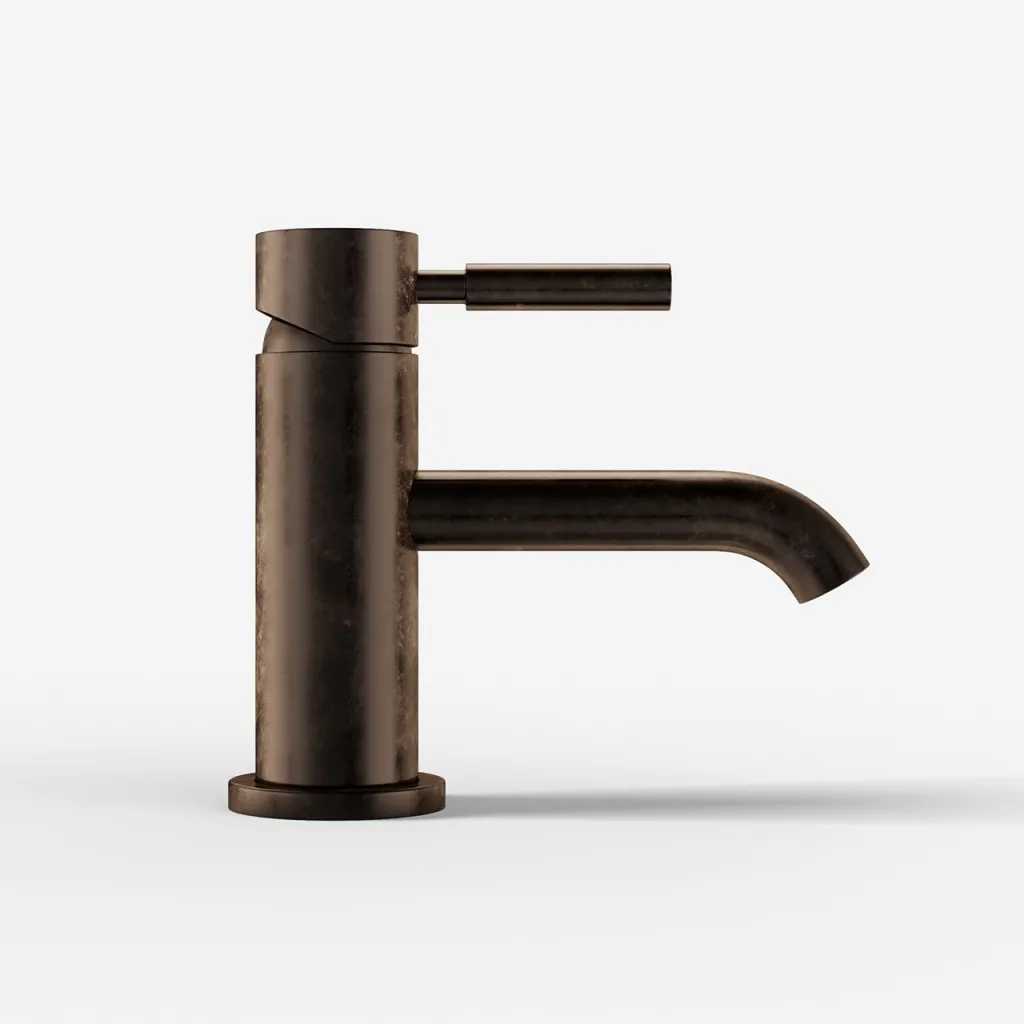 Semplice SHV101 - Tvättställsblandare, polerad mässing