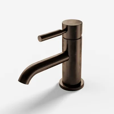 Semplice SHV101 - Tvättställsblandare, polerad mässing