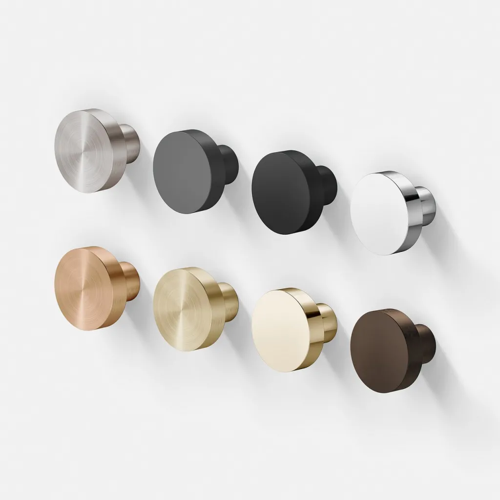 Semplice SKN01 - Möbelhandtag, PVD Matt Gun Metal