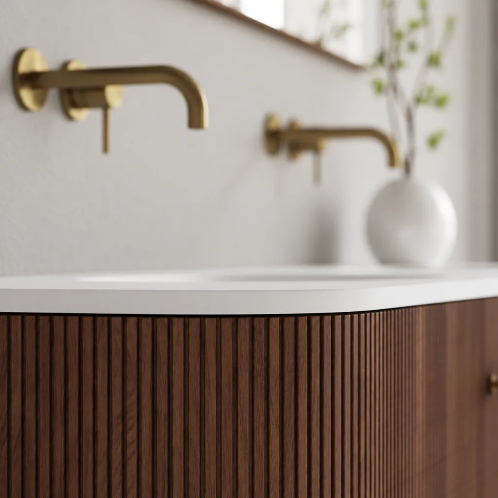Noorwork 160D - Snickeri i valnöt inklusive mattvit Corian® diskbänk