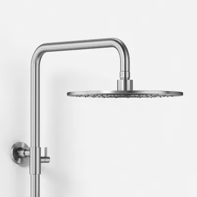Classwell C900 S02 - Termostatset XL Rain DeLuxe Ø30 EasyClean, Stick, Borstat rostfritt stål