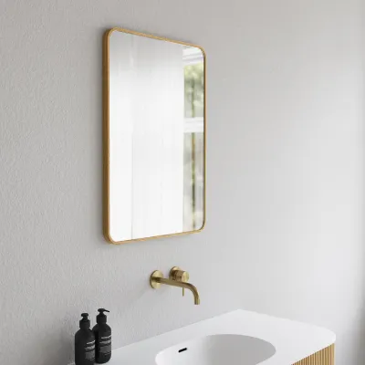 Noorwork NM5070 - 50x70 cm, Mirror, Light Oak