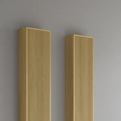 Noorwork NHC3117 - Snickarhögskåp i ljus ek, 30x16x170 cm.