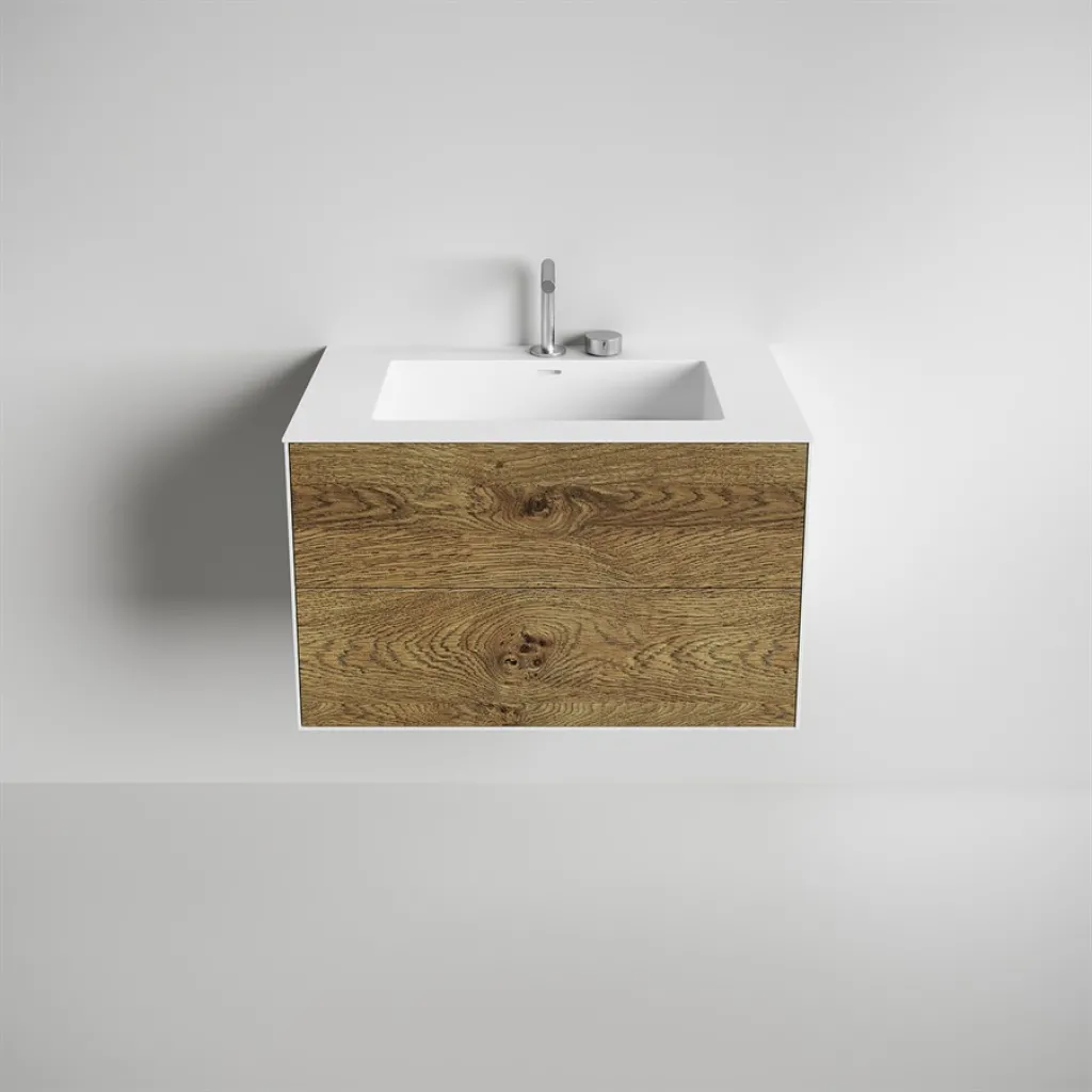 Copenhagen Chic 80 - Mathvid Corian® med rå vild ek