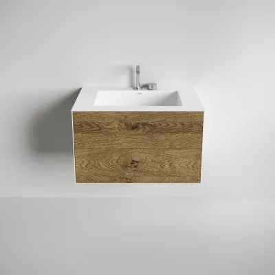 Copenhagen Chic 80 - Mathvid Corian® med rå vild ek
