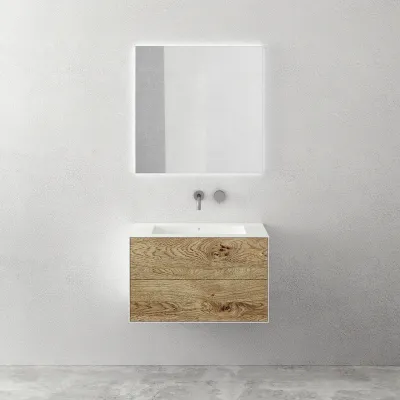 Copenhagen Chic 80 - Mathvid Corian® med rå vild ek